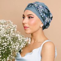 Kopfbedeckung/Turban von Kopfrausch - Cappio Prato Blu M