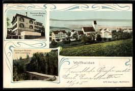 Wolfhalden, Hotel-Pension Blatter, Linde