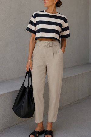 Anine Bing Highrise Elyse Hose – Gr. 34