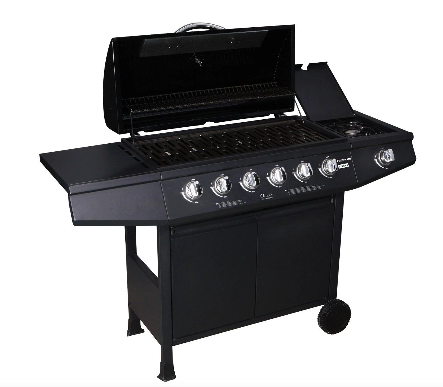 Grills: Gasgrill 6 Brenner + Seitenbrenner - Gratis Versand – Neu und originalverpackt aus Kleinwangen von meinwarenkorb.ch 3