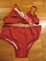 Tezenis Underwaer- Set Schneeflocke  Gr. M rot weiss XMAS