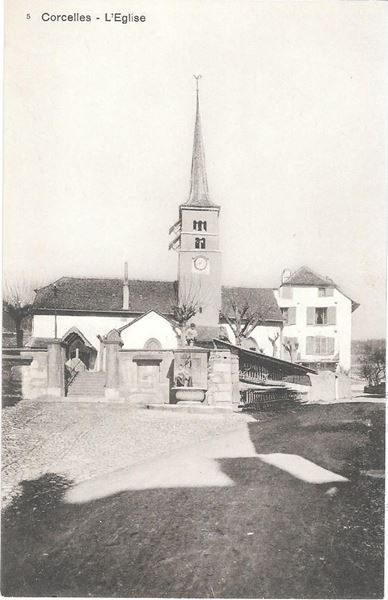 Ansichtskarten: Corcelles L'Eglise – Gebraucht aus Olten von clotaldi