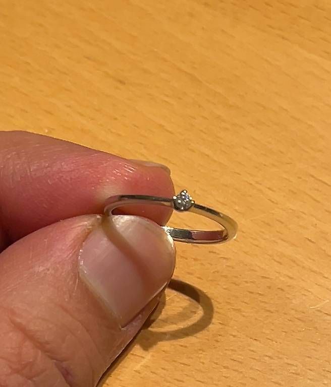 Anelli: Sergio Ferris Ring mit Diamant - 50 - Garantie – Usato da Walenstadt venduto da BaristaBrother 2