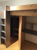 Hochbett inkl. Schrank und Pult