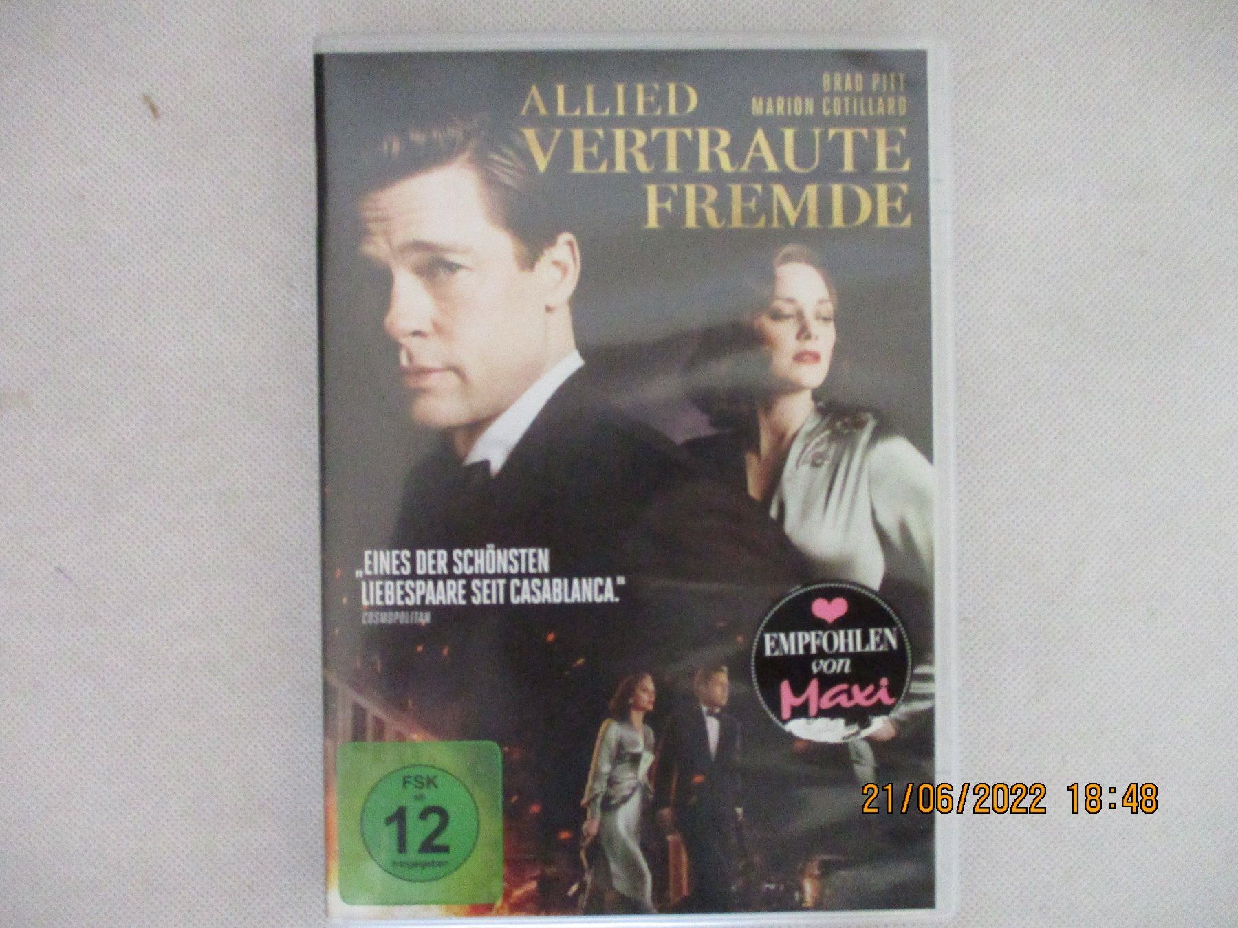 Alle DVDs: Allied - Vertraute Fremde – Gebraucht aus Liestal von Disc-Point