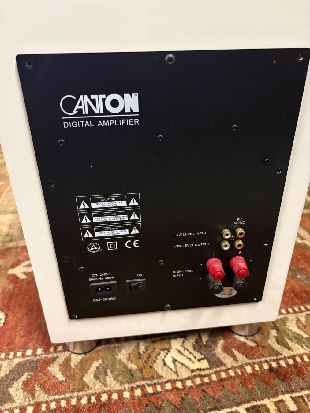 Canton Casse acustiche: Canton Sub 1200 R (defekt) – Difettoso da Baar venduto da Olmeto 2