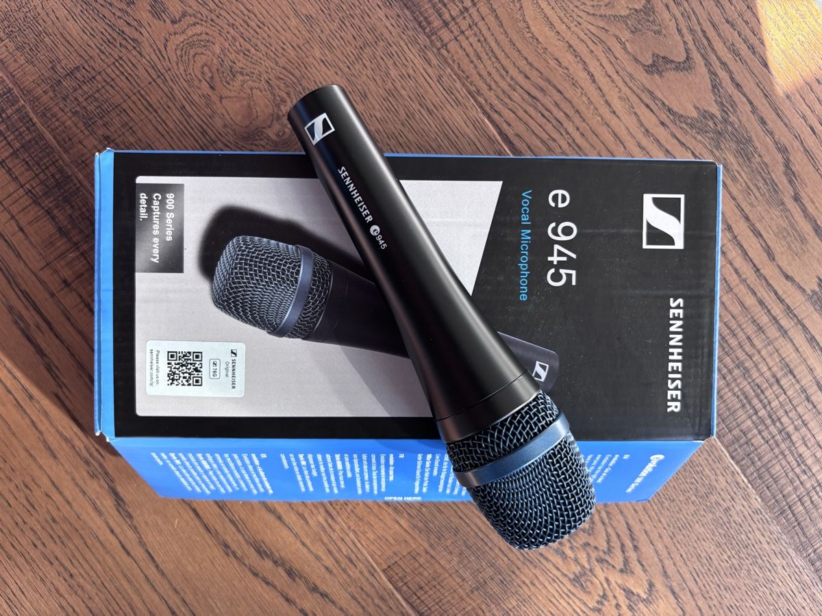 Sennheiser Mikrofone: Sennheiser E945 dynamisches Gesangs-Mikrofon – Neu und originalverpackt aus Luzern von gio_5prm