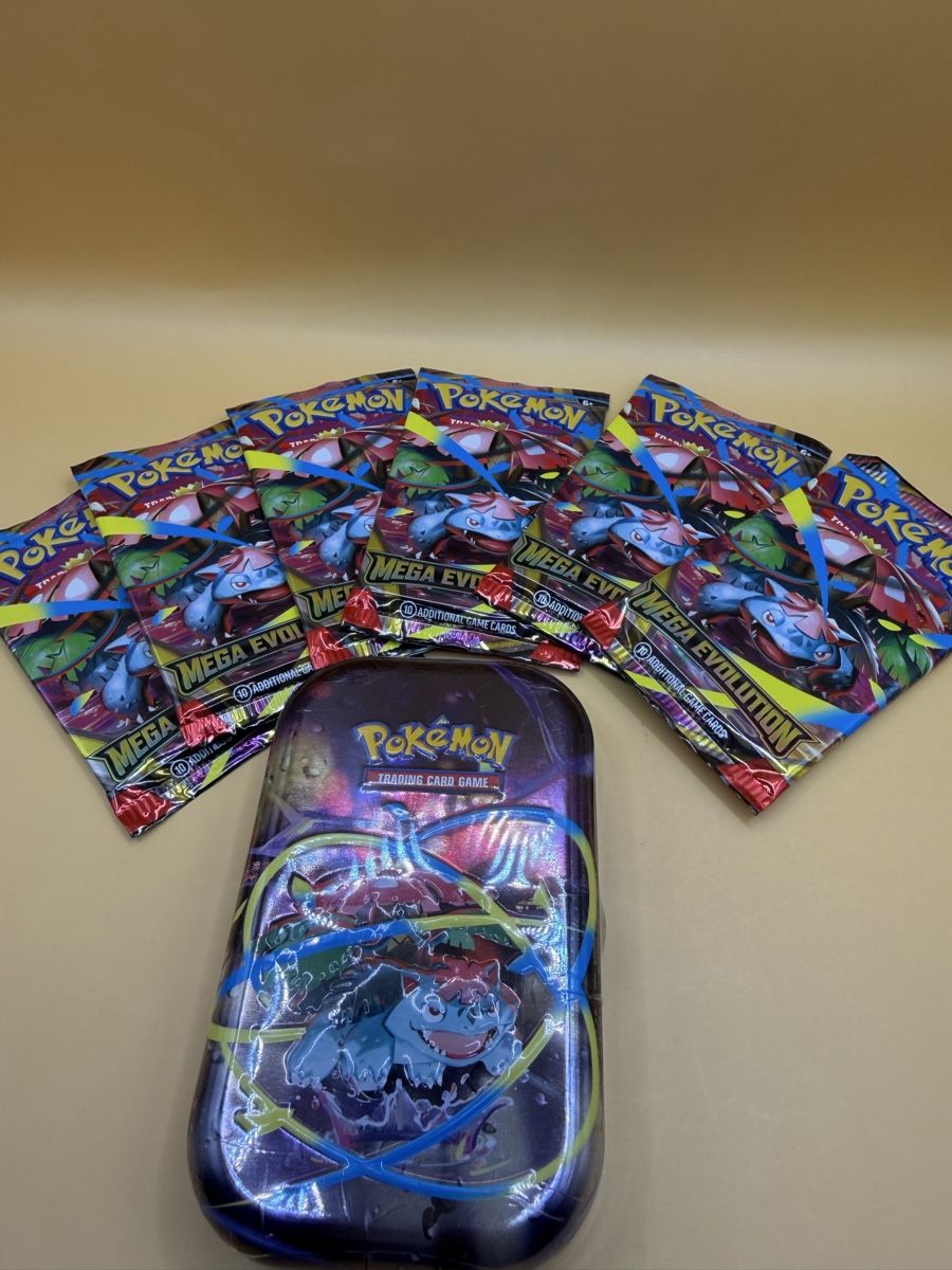 Pokémon Carte collezionabili: Mega Evolution 1 mini tin & 6 booster packs EN – Nuovo e nell'imballaggio originale da Wetzikon ZH venduto da KartenKid