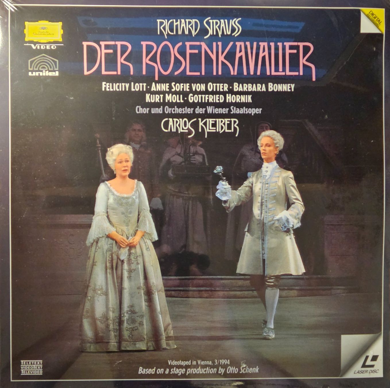 Tutti i DVDs: Laser Disc - Strauss - Der Rosenkavalier – Nuovo e nell'imballaggio originale da Wahlen b. Laufen venduto da Cg10