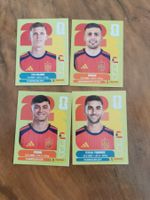 Panini Fussballsticker Spanien 4er Set gebraucht Zustand