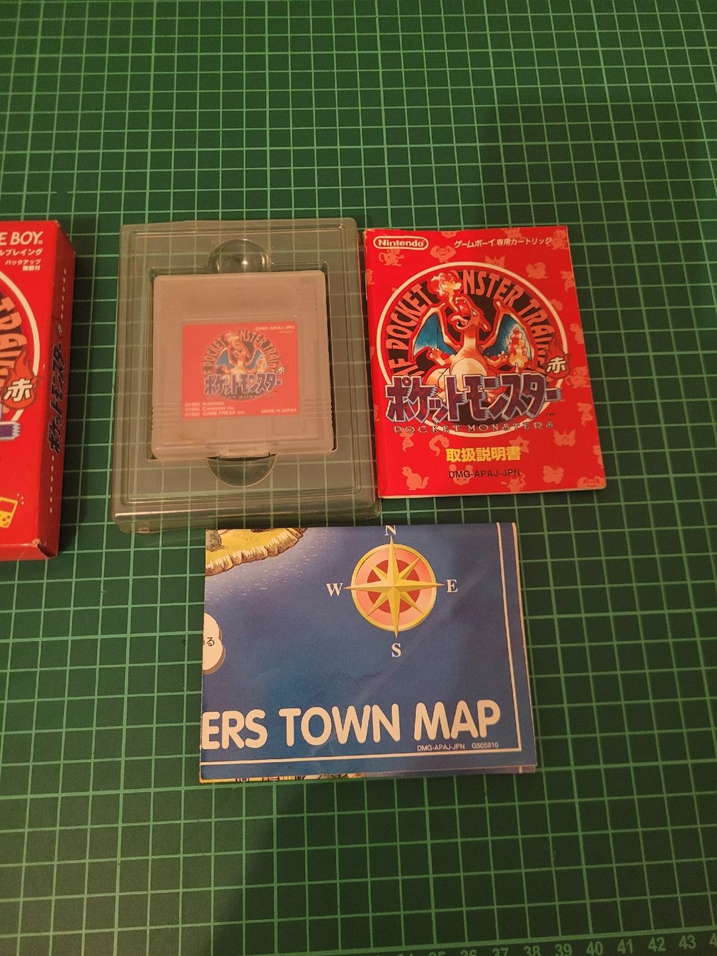 Pokémon Giochi: Pokémon Red Version with Map - JPN ver.  - Complete! rot CIB – Usato da Meyrin venduto da Retro-GZ 4