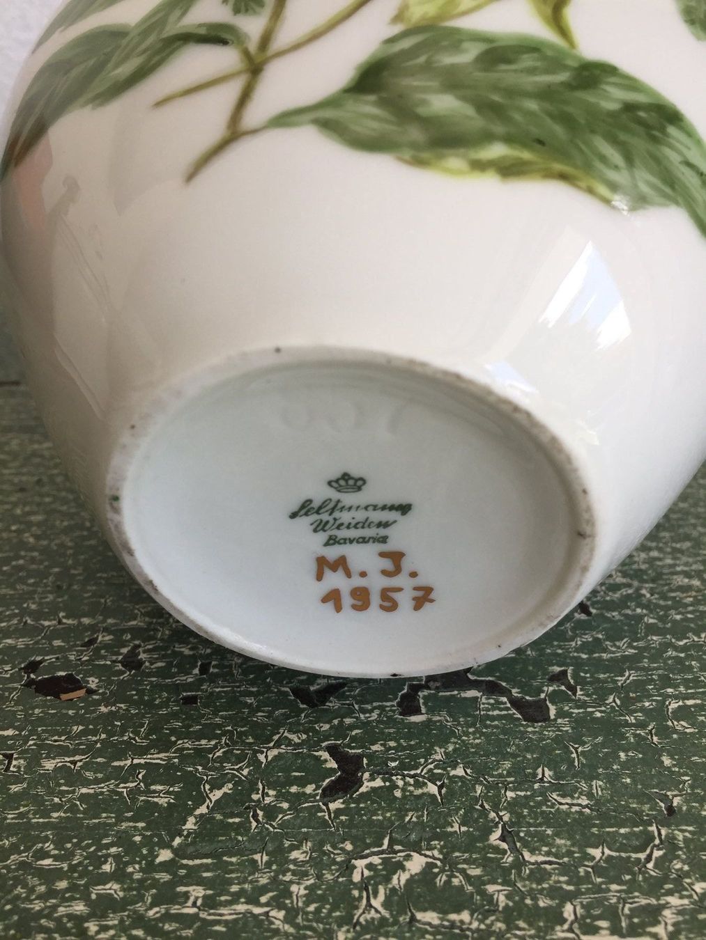 Vase & Récipients: Vintage Vase 1957 Seltmann Bavaria – D'occasion à Kirchdorf par Vintagewunder 7