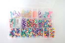 💖 Lot de perles fantaisie multicolores pastel 💖