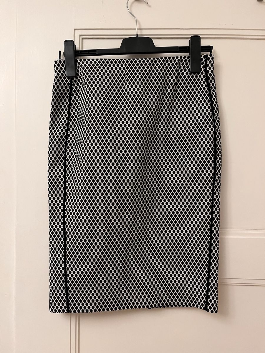 Pinko Gonne: PINKO Skirt, Black/White, Size 44 – Usato da Zürich venduto da lor_v6pq