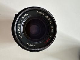 Canon fd 35mm F2.0 S.S.C.