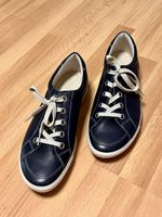 Ecco Sneaker Gr. 40, Dunkelblau, Leder, Neu