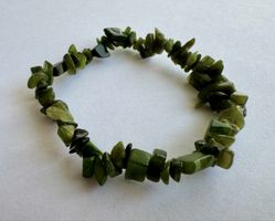 Bracelet en véritable néphrite canadienne