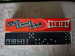 Domino Spiel Klassiker aus Holz, neuwertiger Zustand