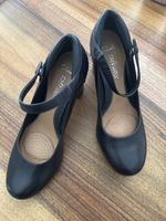 Clarks Halbschuhe, schwarz, Gr. 6, neuwertig