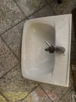 Lavabo Waschtisch Keramik mit Wasserhahn, Top Zustand!