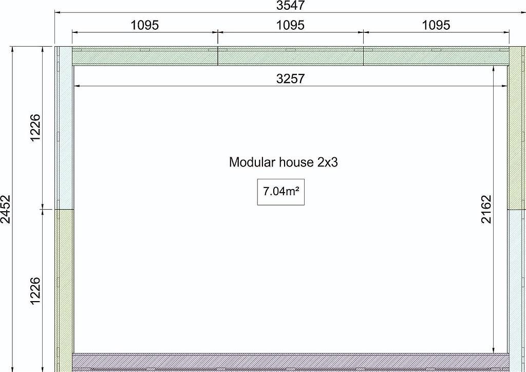 Casette da giardino & serre: Modulhaus 2 x 3 Meter / WPMH23 – Usato da St. Gallen venduto da Spa_at_Home911 4