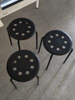 Set of 3 round stools
