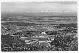 Magglingen, Blick gegen die Berneralpen.