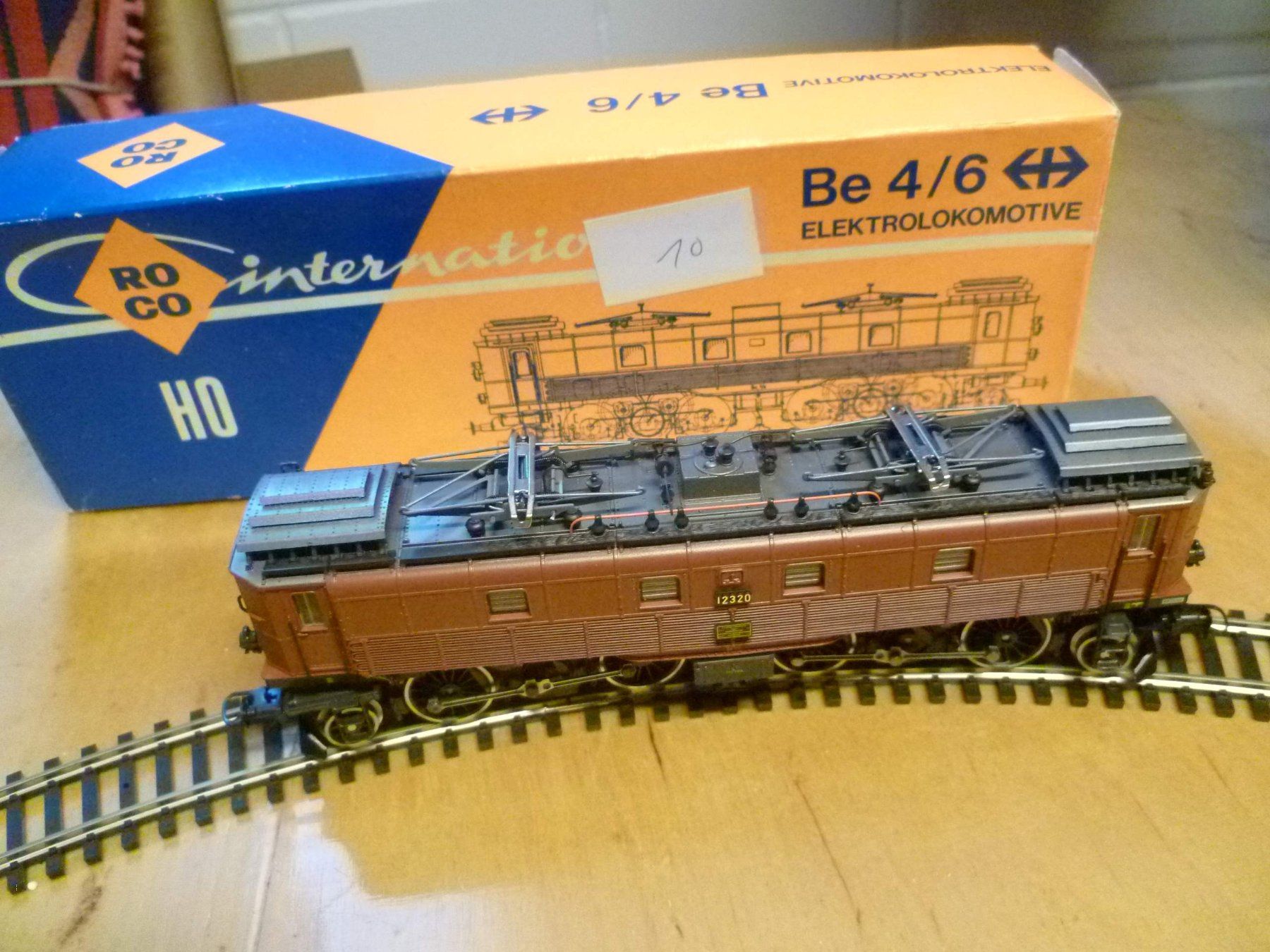 Roco Modelleisenbahnen: SBB Be4/6 H0 DC Lok Digital – Gebraucht aus Rickenbach BL von umro11