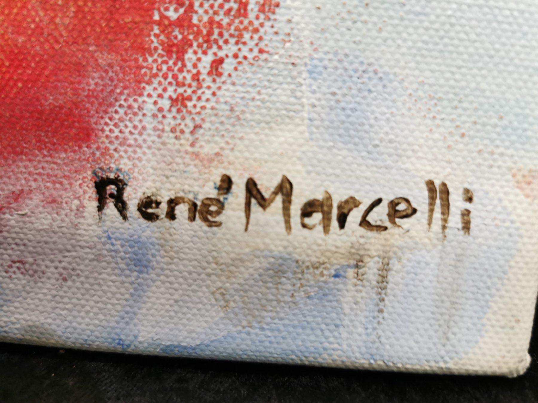 Gemälde: RENÉ MARCELLI HUILE SUR TOILE SIGNÉE – Gebraucht aus Genève von Qanil77 2