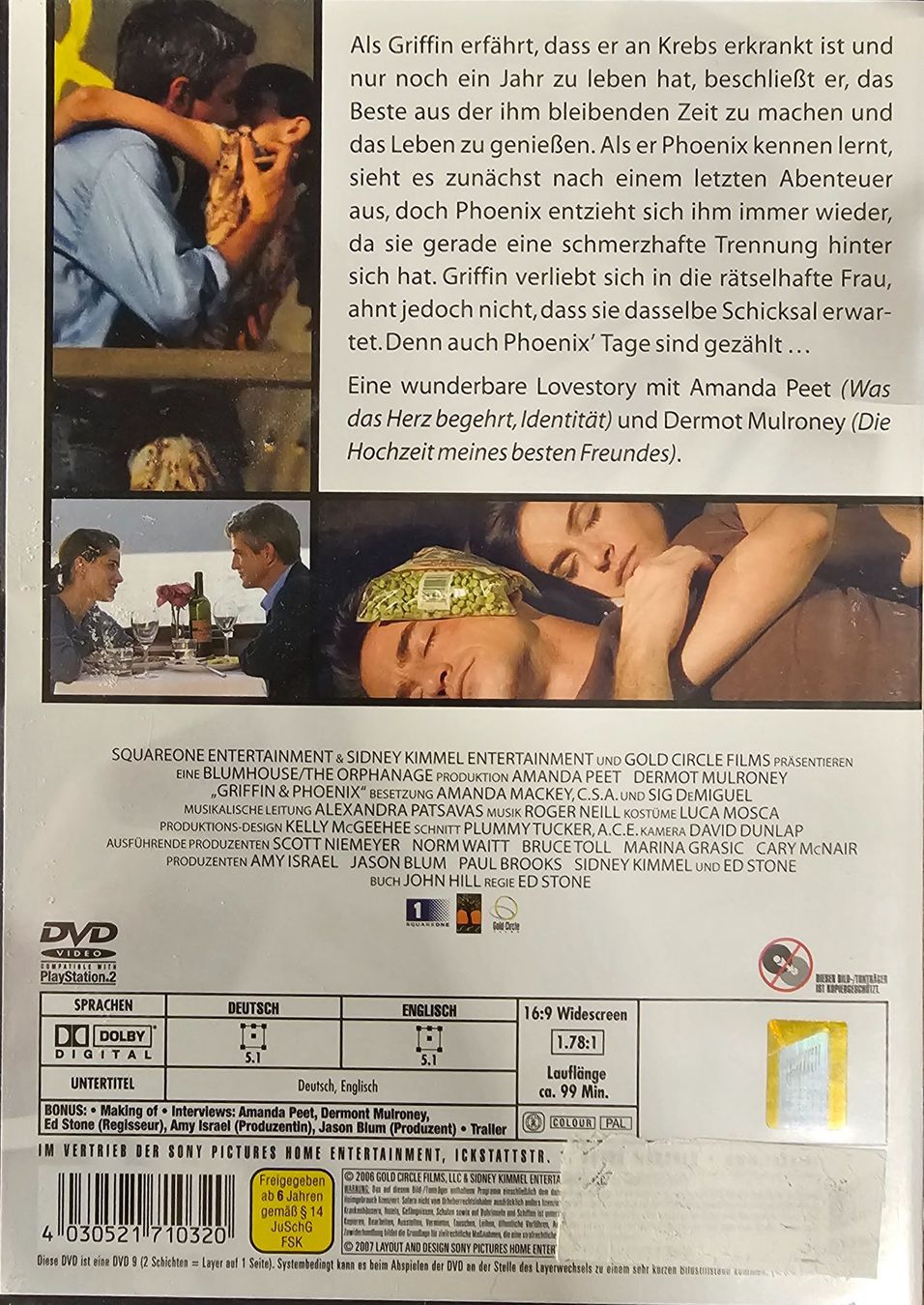 Tutti i DVDs: Griffin & Phoenix – Usato da Wahlen b. Laufen venduto da Cg10 1