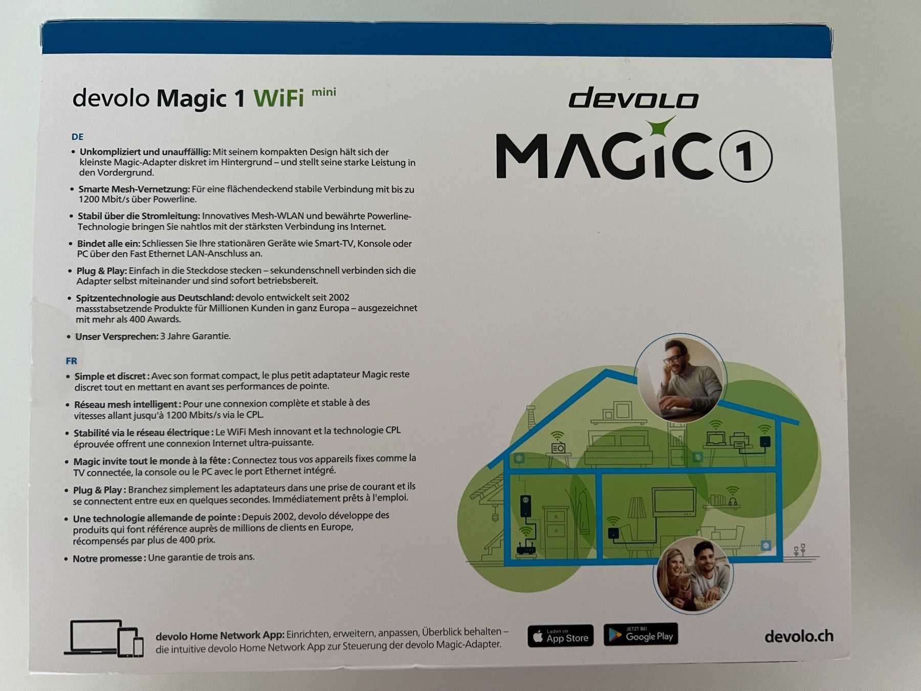 Devolo Unità & Adattatore: Devolo Magic 1 WiFi mini Starter Kit + Repeater+ ac + add on – Usato da Büetigen venduto da Jabo 4