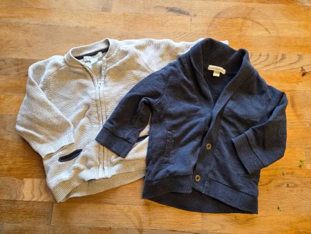2 Strickjacken für Jungen, Gr.68