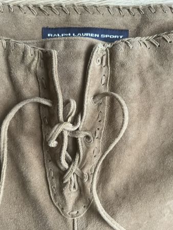 Pantalon daim Ralph Lauren Sport T36