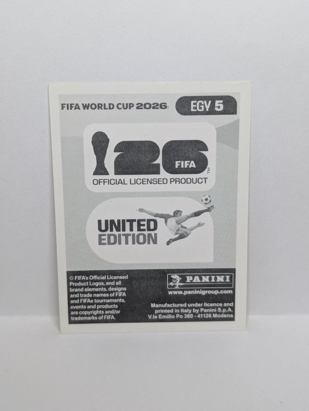 Panini Carte collezionabili: Panini WM 2026 -  EGY 5 - Yasser IBRAHIM EGYPT – Nuovo (secondo la descrizione) da Founex venduto da amel89 1