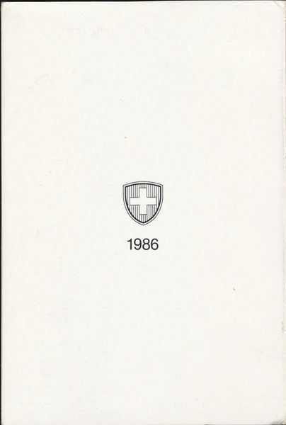 Tutti le monete: Münzsatz 1986 PP – Nuovo (secondo la descrizione) da Obfelden venduto da Octavia61 2