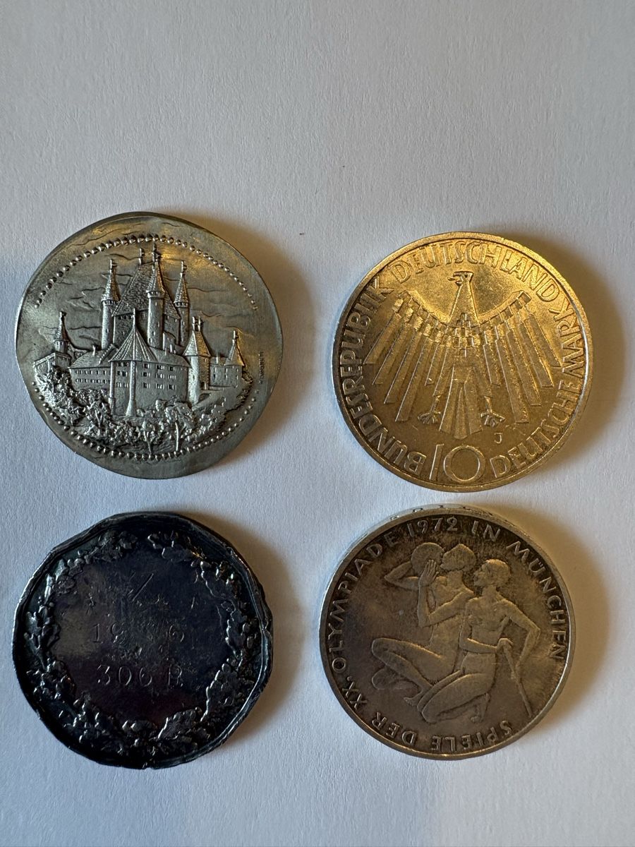 Tutti le monete: Silber Münzen 4stuck – Usato da Murten venduto da Tzaugg