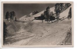 PAYSAGE d'hiver, piste de Ski, chalet, refuge