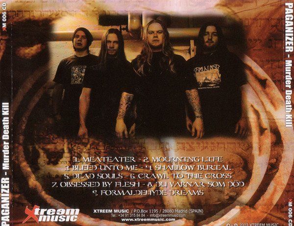 CDs: Paganizer – Murder Death Kill – Gebraucht aus Gingins von Demonseed 1