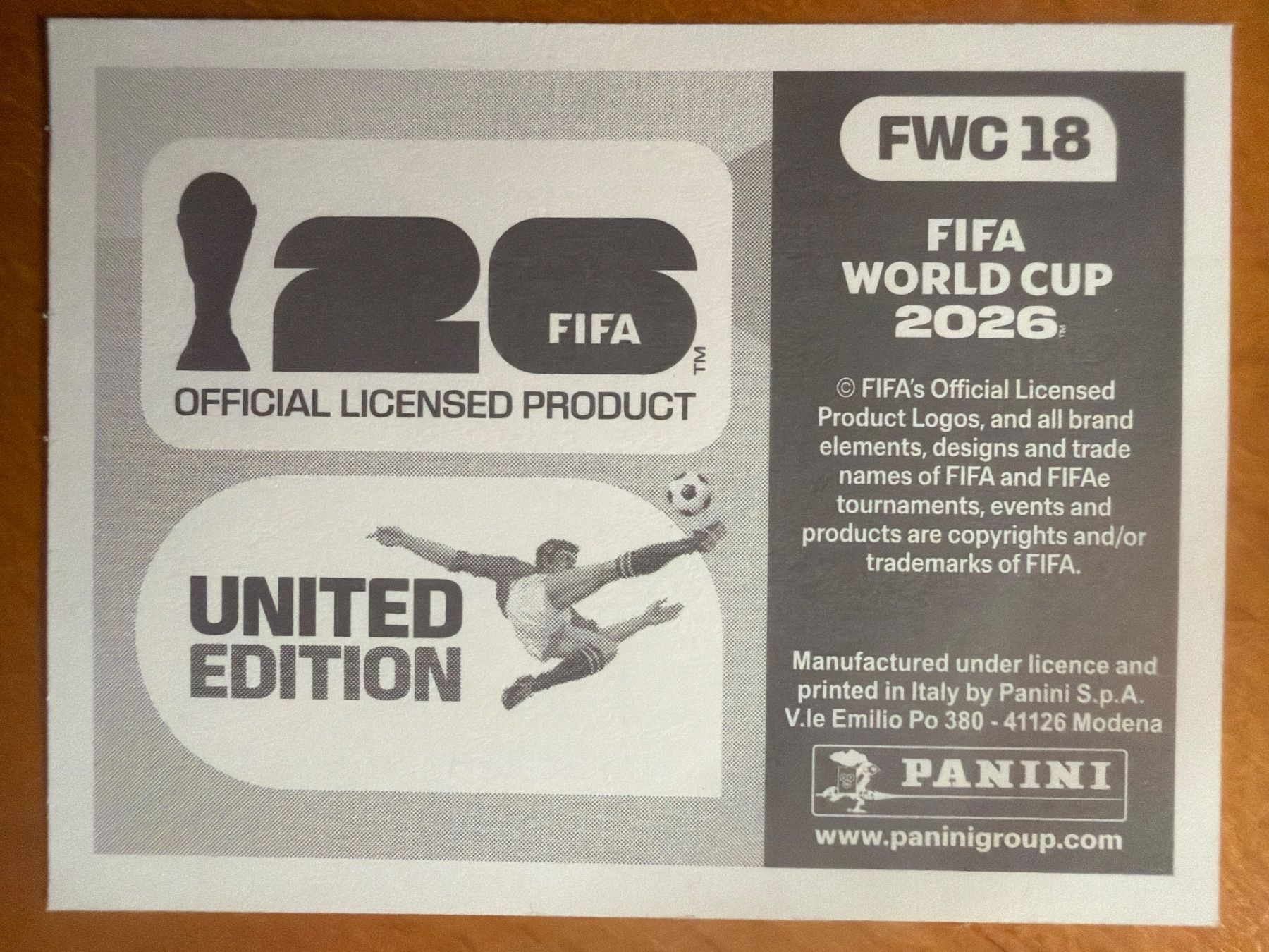 Panini Carte collezionabili: Panini FWC18 – Nuovo (secondo la descrizione) da Susten venduto da Rechnun 1