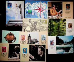SUISSE 10 CARTES MAXIMUM 1979-1986 /U89