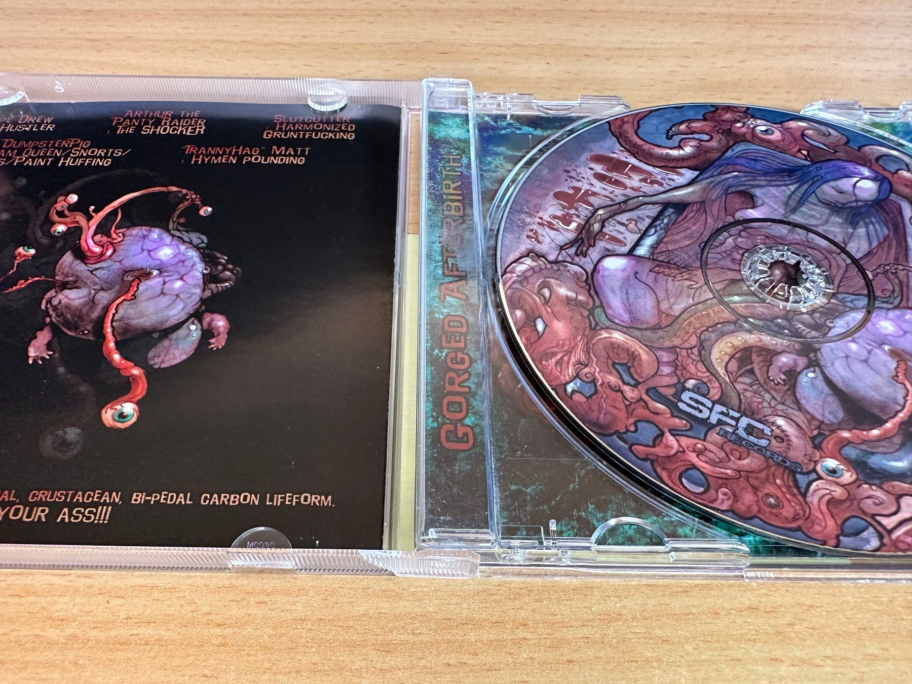 CD: Gorged Afterbirth – Gorged Afterbirth – Usato da Rikon im Tösstal venduto da Alpenmutz 2