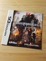 Spielanleitung Transformers 3 NDS