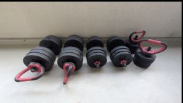 Hantelset verstellbar 70Kg