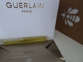 VINTAGE GUERLAIN PARFUM *DERBY* 3.8ml SAMPLE ART & MATIERE