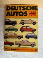 Livre "Deutsche Autos 1945-1975" en allemand