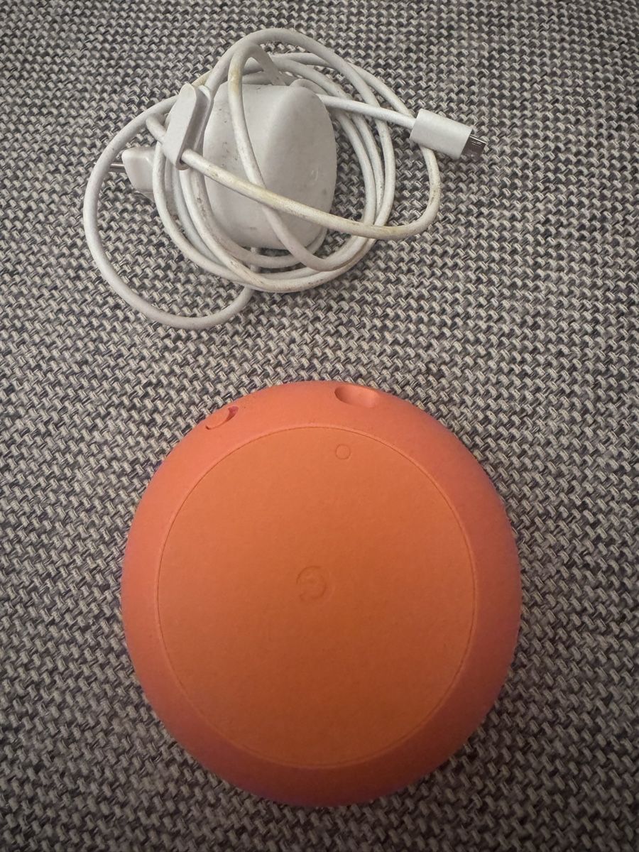 Google Lautsprecher: Google Nest Mini 1st Gen smart speaker coral – Gebraucht aus Zürich von TinyColors 1
