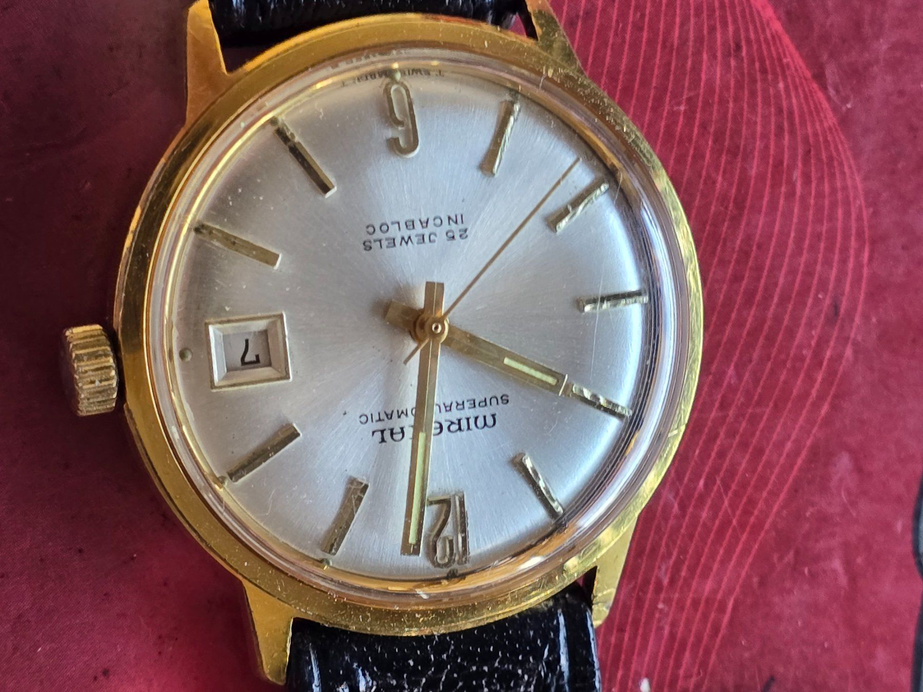 Mirexal Orologi: 449  Mirexal Superautomatic  Date 25 Jewels – Usato da Muri AG venduto da Corredor 5