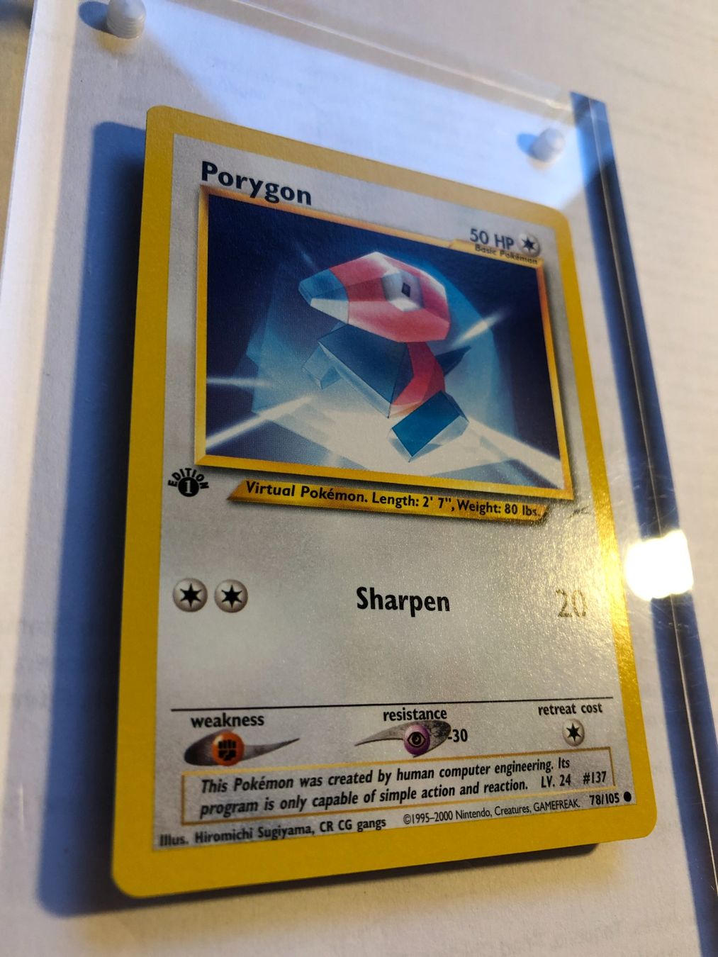 Carte collezionabili: Porygon 1st Neo Destiny - MINT - ab 1.- – Usato da Giubiasco venduto da dan_pr8b 1