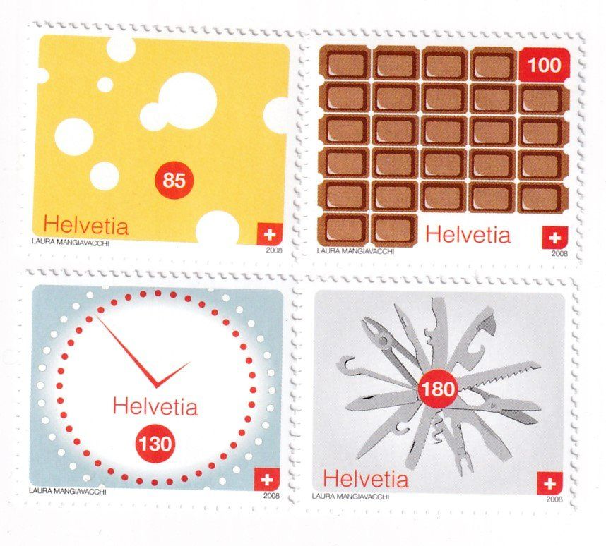 Tutti i francobolli: Schweiz  2008  ungestempelt – Nuovo (secondo la descrizione) da Neuchâtel venduto da karlpierrino