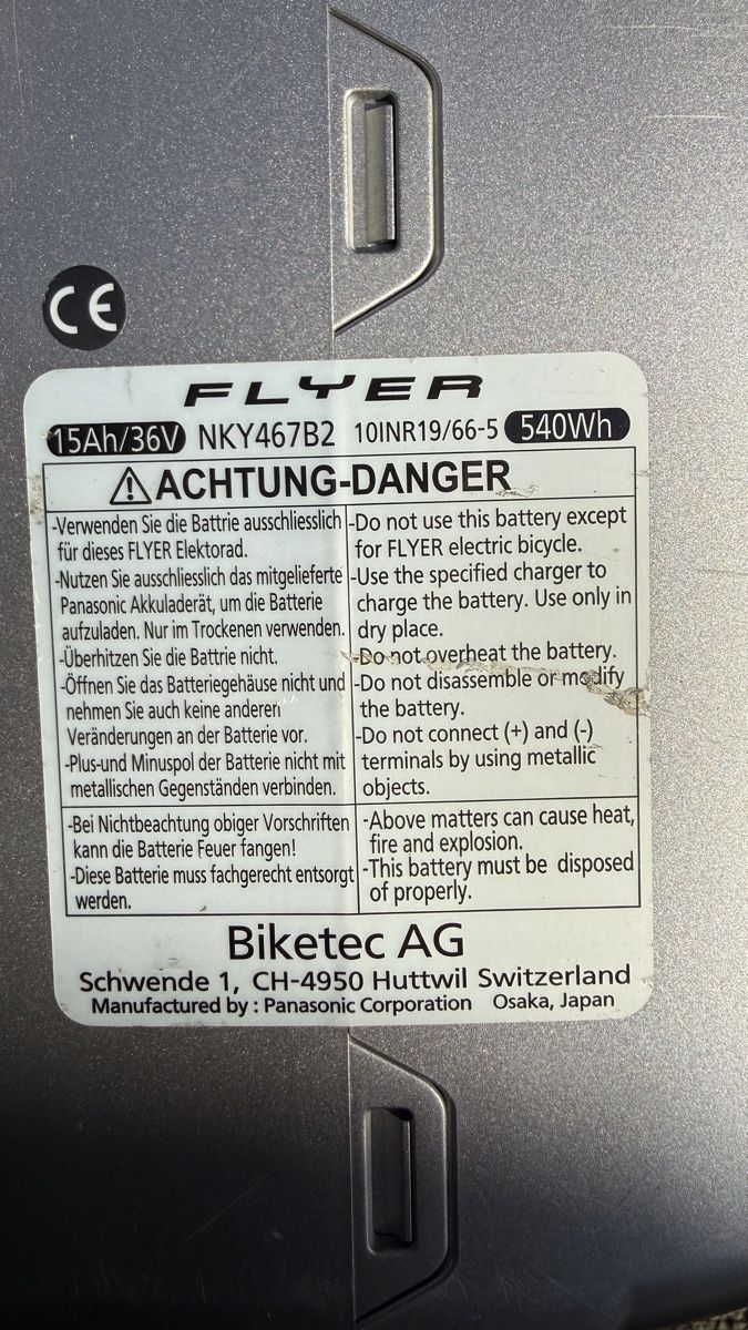Flyer Biciclette: FLYER E-Bike C-Serie 45 cm S – Usato da Schlieren venduto da lulupupi 3